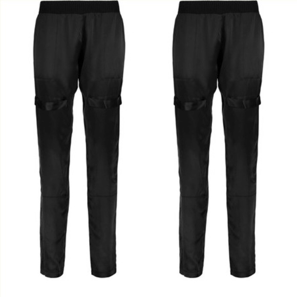 ALEXIS Silk Straight Leg Pants